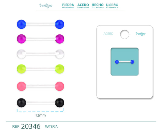 pirercing Plastico