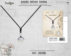 Colgante de Cuarzo blanco de bola 14mm - cotigo