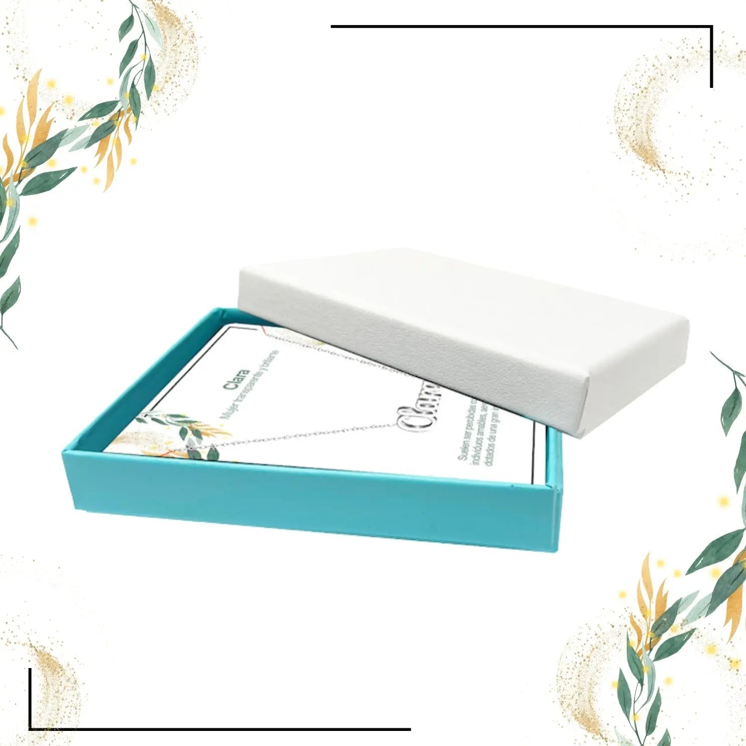 Collar con Nombre Clara - Acero Inoxidable Plateado - cotigo