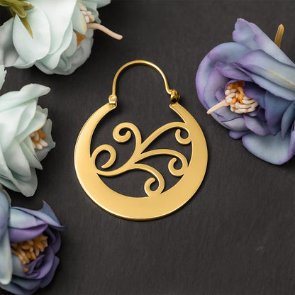 ✨Argolla Canaria Tradicional🌺｜Joya típica de las Islas Canarias｜Acero inoxidable con baño de oro de 14K💛｜Varios tamaños y estilos🔥Duradera y culturalmente auténtica
