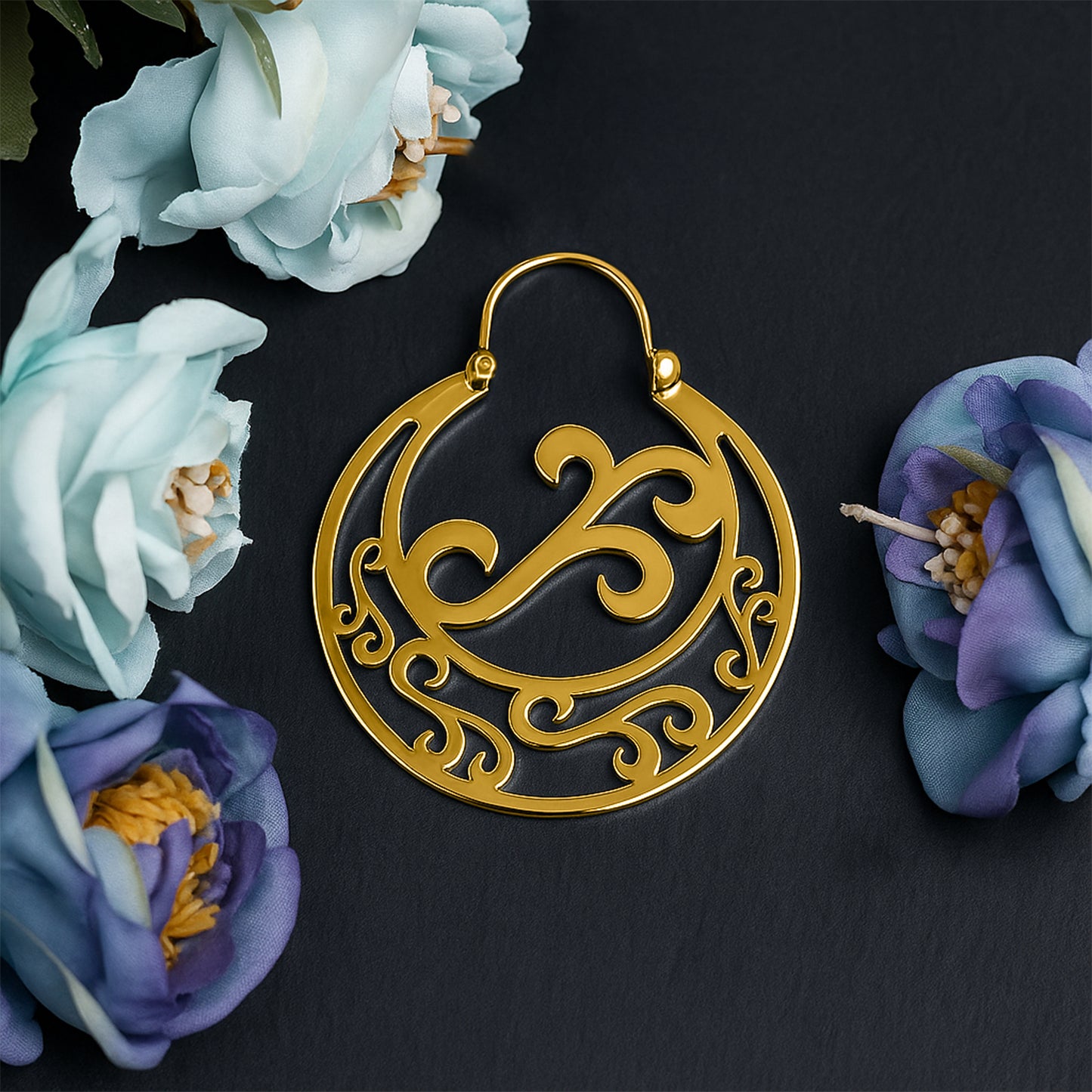 ✨Argolla Canaria Tradicional🌺｜Joya típica de las Islas Canarias｜Acero inoxidable con baño de oro de 14K💛｜Varios tamaños y estilos🔥Duradera y culturalmente auténtica