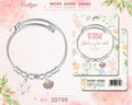 Brazalete Acero con: Esrella David - cotigo