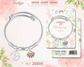 Brazalete Acero con: Simbolo OM - cotigo