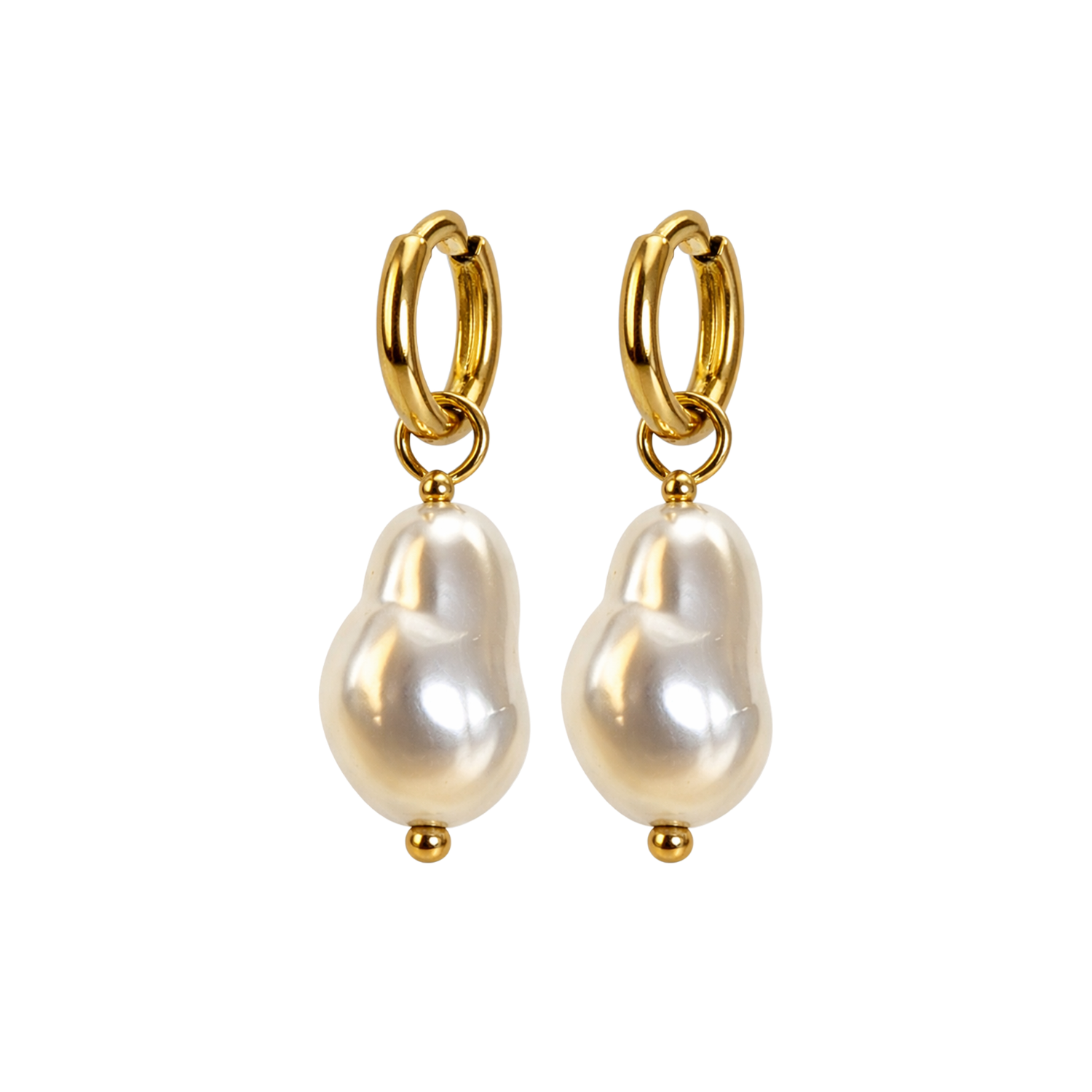 Pendientes de Perlas Barrocas