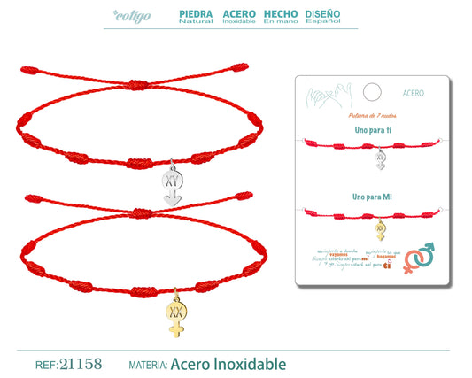 pulsera de 7 nudos