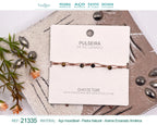 Pulsera Hilo encerado con Ojo de tigre - cotigo