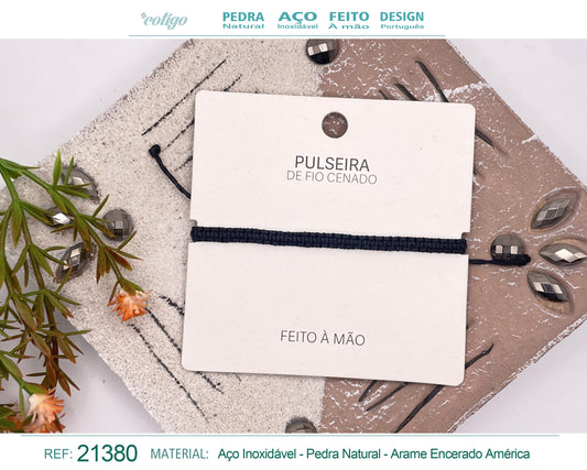 Pulsera Hilo encerado