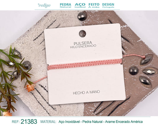 Pulsera Hilo encerado