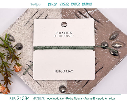 Pulsera Hilo encerado