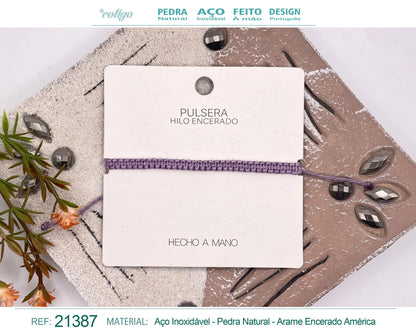 Pulsera Hilo encerado - cotigo