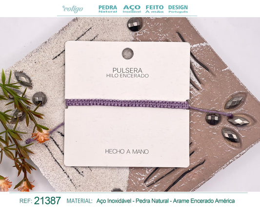 Pulsera Hilo encerado