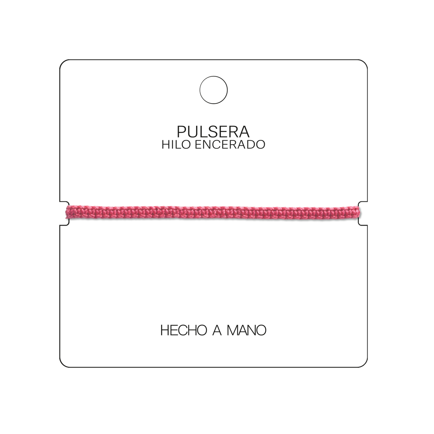 Pulsera Roja "Esencia" - Hilo Trenzado Minimalista Ajustable