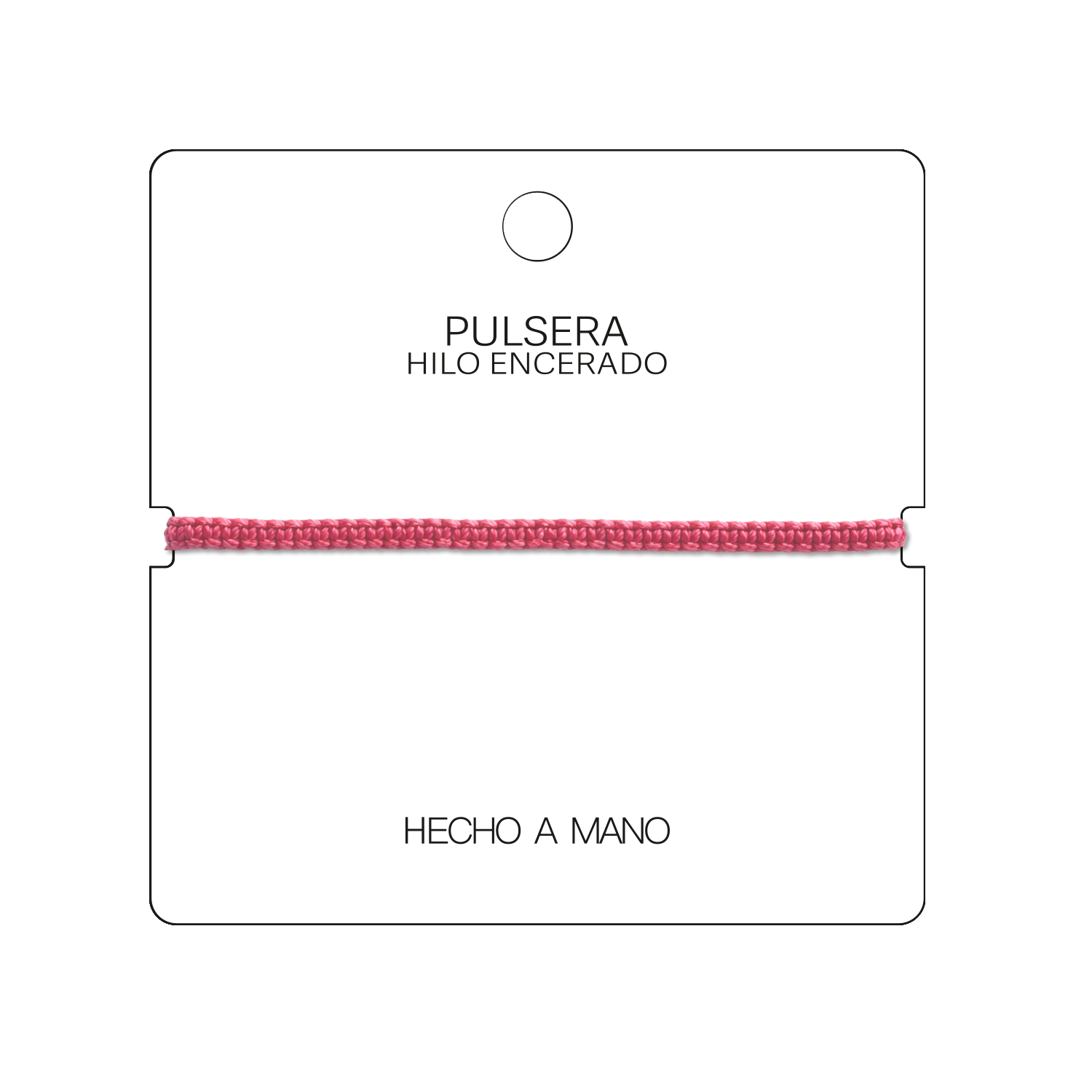 Pulsera Roja "Esencia" - Hilo Trenzado Minimalista Ajustable cotigo