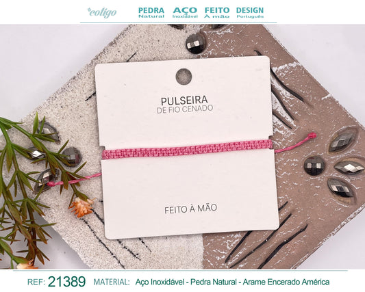 Pulsera Hilo encerado