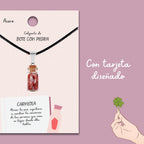 Colgante Bote de Deseo con Carneola - vista 3