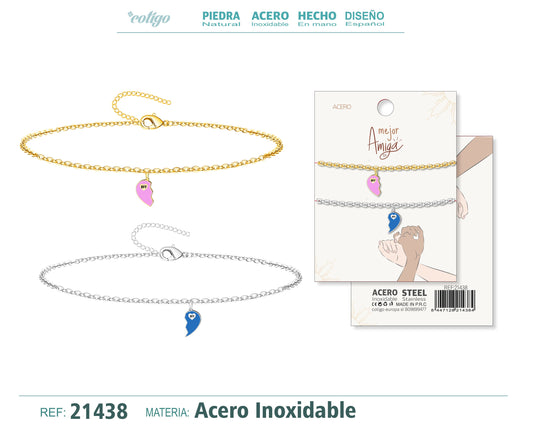 Pulsera Acero para Amistad