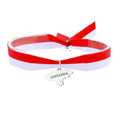 Pulsera bandera de Cantabria con colgante mapa en acero plateado