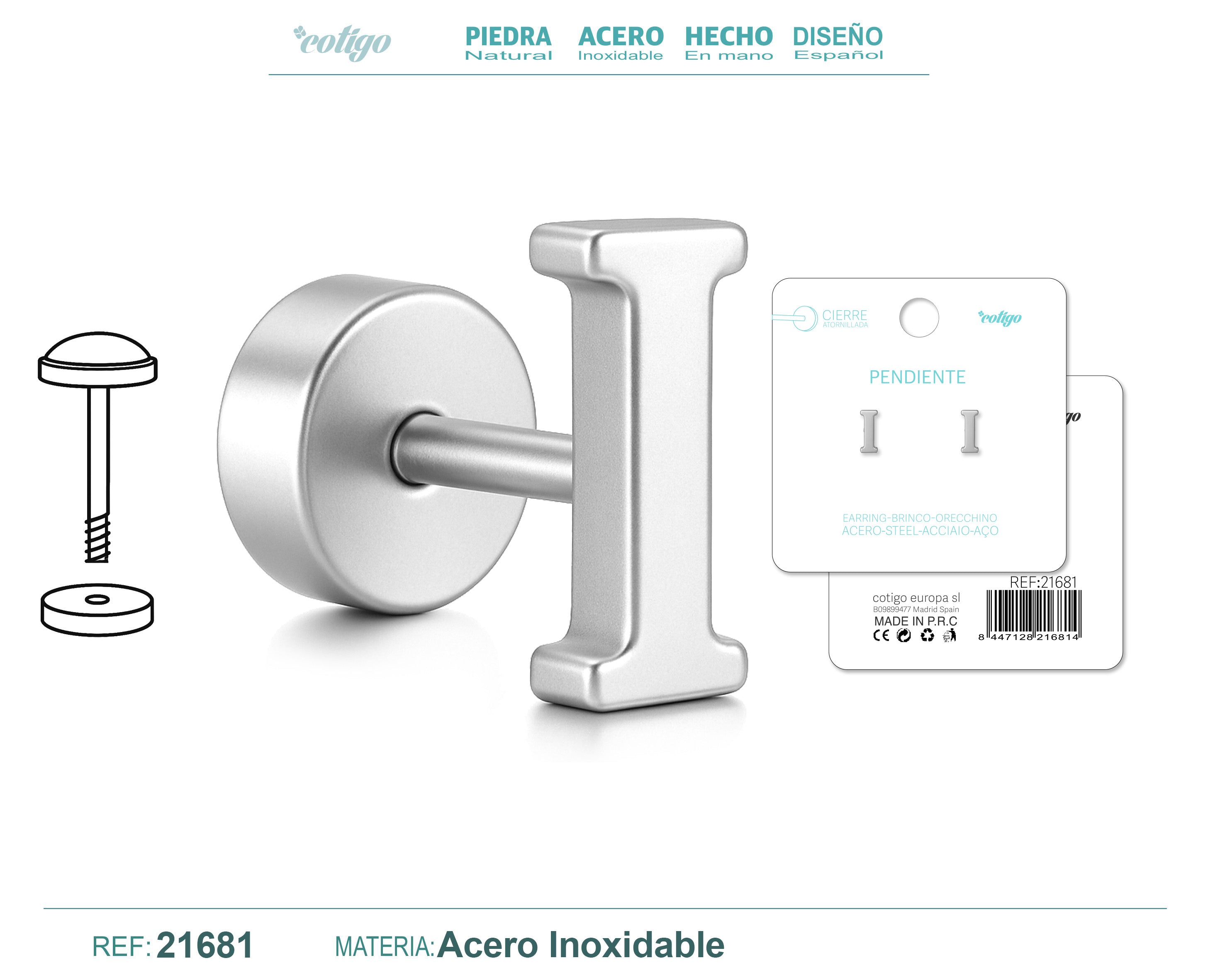 I - Plateado - 21681