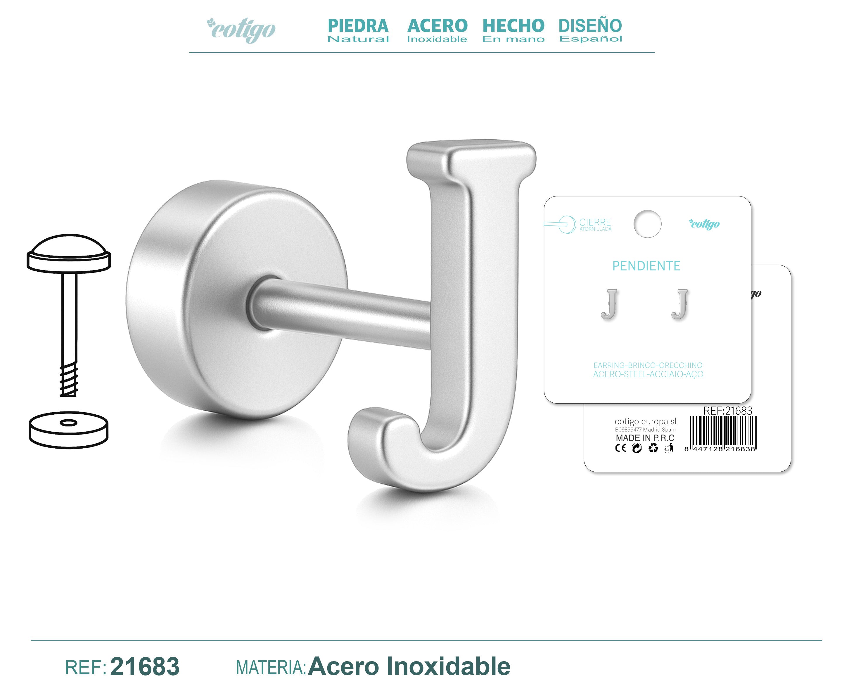 J - Plateado - 21683