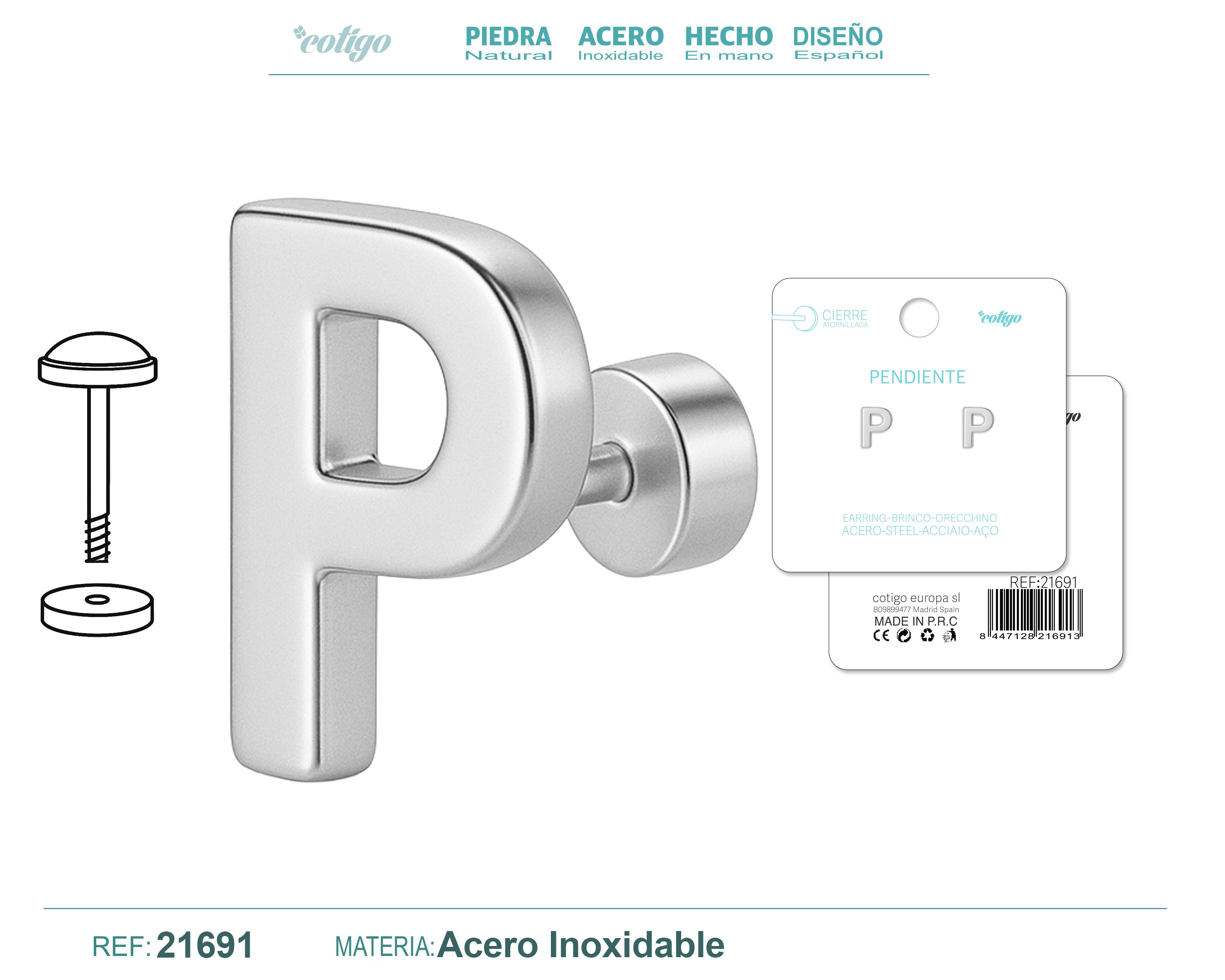 P - Plateado - 21691