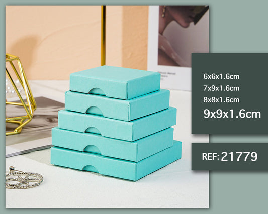 Caja de regalo  9x9x1.6cm