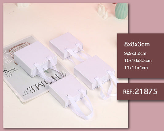 Caixa de presente 8x8x3cm