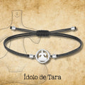 Pulsera Hilo Con Idolo de Tara Acero Plateado - cotigo