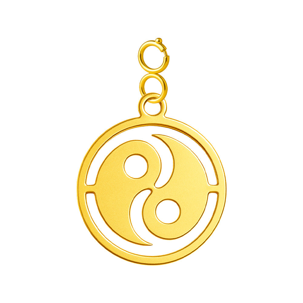 CHARM Acero Inoxidable color Dorado -con Cierre - cotigo