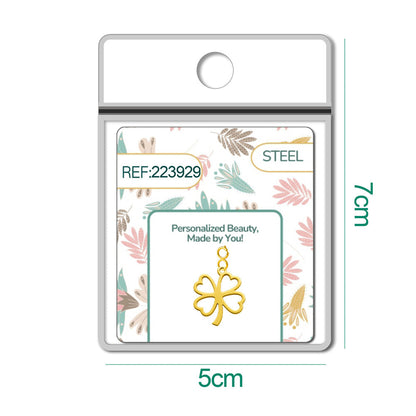 CHARM Acero Inoxidable color Dorado -con Cierre