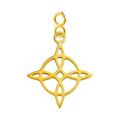 CHARM Acero Inoxidable color Dorado -con Cierre