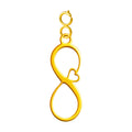 CHARM Acero Inoxidable color Dorado -con Cierre - cotigo