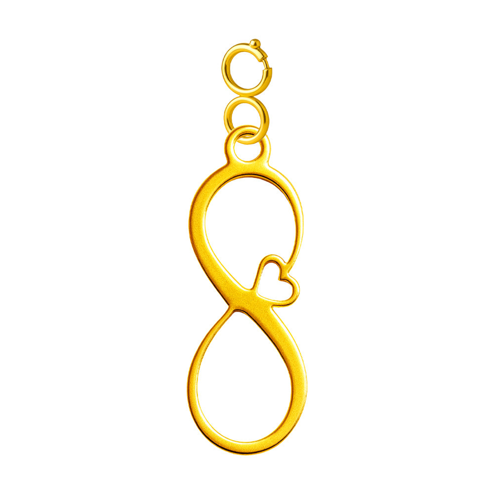 CHARM Acero Inoxidable color Dorado -con Cierre