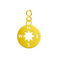 CHARM Acero Inoxidable color Dorado -con Cierre - cotigo