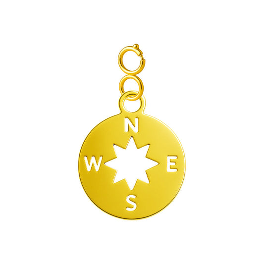 CHARM Acero Inoxidable color Dorado -con Cierre