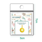 CHARM Acero Inoxidable color Dorado -con Cierre - cotigo