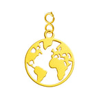 CHARM Acero Inoxidable color Dorado -con Cierre - cotigo