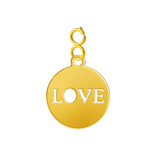 CHARM Acero Inoxidable color Dorado -con Cierre