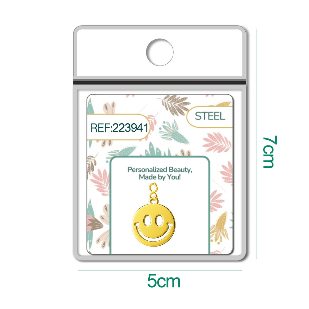 CHARM Acero Inoxidable color Dorado -con Cierre - cotigo
