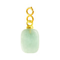 CHARM Acero Dorado Chapado Oro 14 K-con Cierre - cotigo