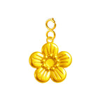 CHARM Acero Dorado Chapado Oro 14 K-con Cierre - cotigo