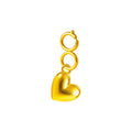 CHARM Acero Dorado Chapado Oro 14 K-con Cierre - cotigo