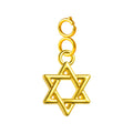 CHARM Acero Dorado Chapado Oro 14 K-con Cierre - cotigo