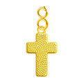 CHARM Acero Dorado Chapado Oro 14 K-con Cierre - cotigo