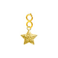 CHARM Acero Dorado Chapado Oro 14 K-con Cierre - cotigo