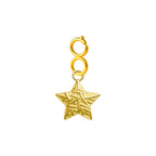 CHARM Acero Dorado Chapado Oro 14 K-con Cierre - cotigo