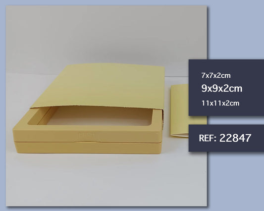Caja de regalo 9x9x2cm