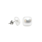 Pendientes de Perlas Cuadrado
