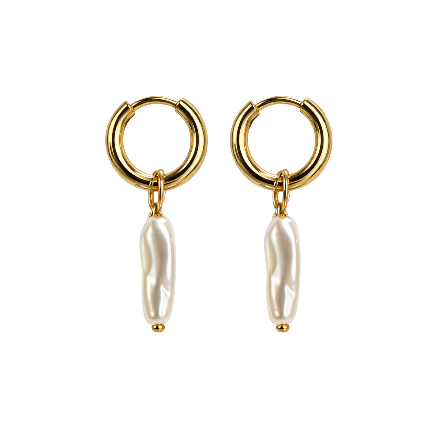 Pendientes de Perlas Barrocas