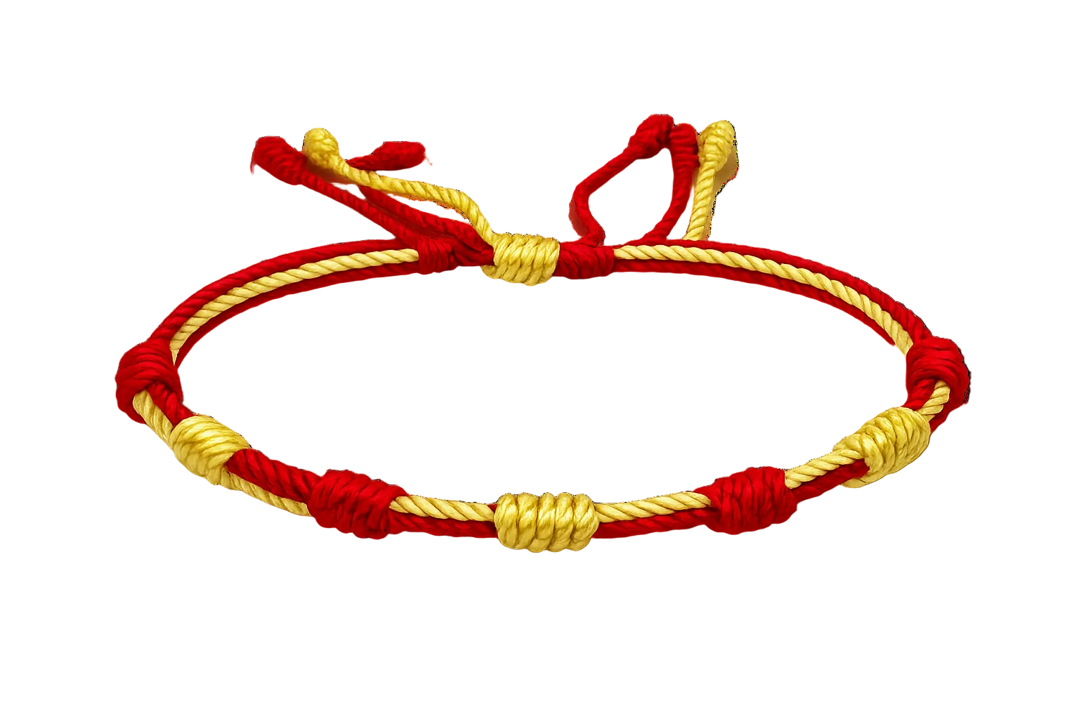 Pulsera 7 Nudos Coloreado - Tono España cotigo
