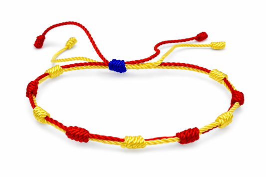 Pulsera 7 Nudos Coloreado - Tono Illes Barelaes